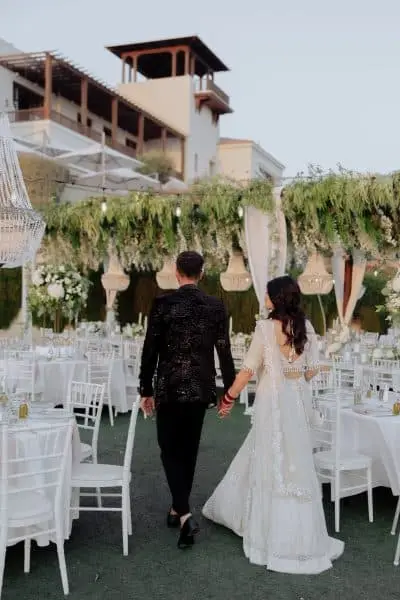 indian wedding reception in cyprus
