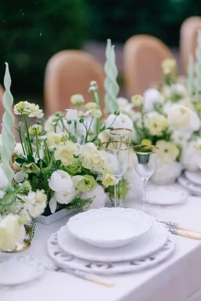 luxury wedding table